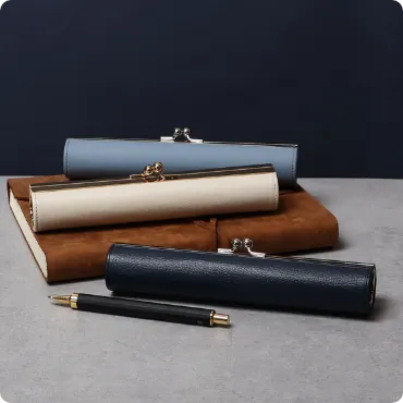 フォルド ダルマ足口金 ペンケース