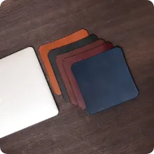 イタリアンレザーマウスパッド