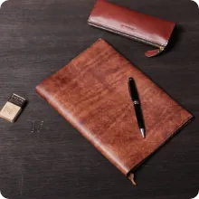 B5レザーノートカバー