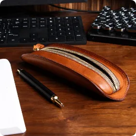 コルボ / スレート レザーペンケース