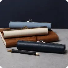 フォルド ダルマ足口金 ペンケース