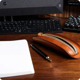 コルボ / スレート レザーペンケース