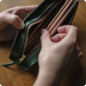 ムネカワ / ユーシェイプ フルレザーペンケース