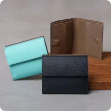 ESSENSE + SWITCH 二つ折り財布