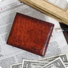  G-3 シャドー仕上げ 二つ折り財布 札入れ