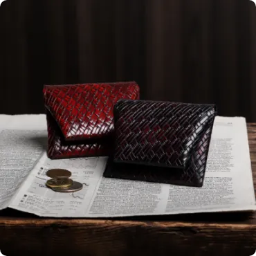 スモーキーバンブー KAWAORIGAMI コインケース