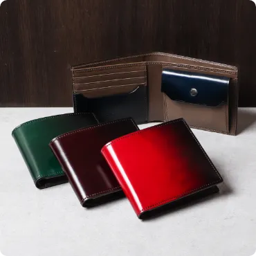 コードバン 二つ折り財布