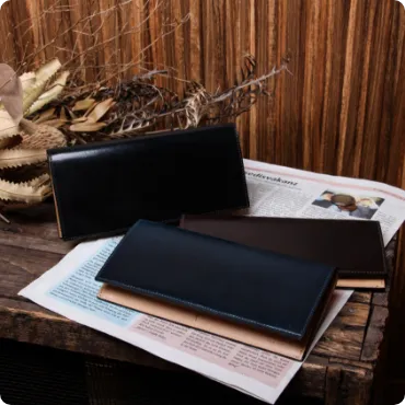 ホーウィン シェルコードバン 長財布