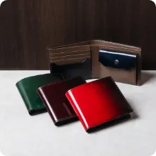 コードバン 二つ折り財布
