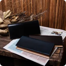 ホーウィン シェルコードバン 長財布