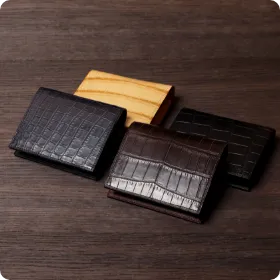 レンマ / マリスコ クロコダイル コンパクト財布