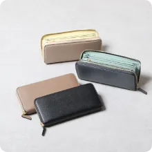 ドレスラウンドジップ 長財布