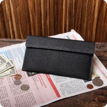 工夫の重なり 長財布