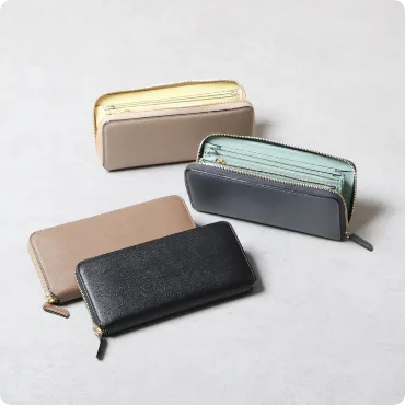 ドレスラウンドジップ 長財布