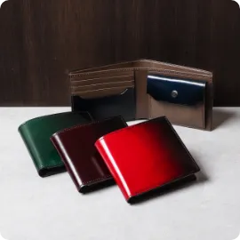 コードバン 二つ折り財布