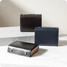 ミッレフォッリエ2 コードバン コンパクト財布