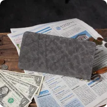 ラウンドジップ ロングウォレット エレファント