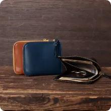 クラム L字ファスナー財布