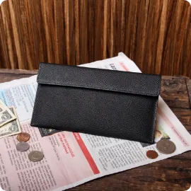 工夫の重なり 長財布
