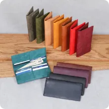 プエブロ 二つ折り 長財布 