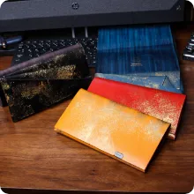 雲母 キララ ロングウォレット 長財布