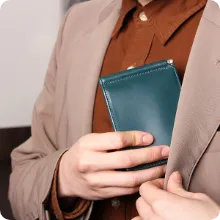 ボックス型 マネークリップ