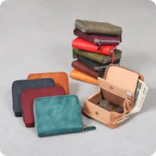 プエブロ ラウンドファスナーミニ財布