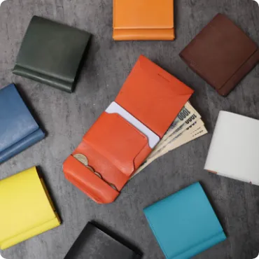 ミニマム +αの財布 メトロ 二つ折り財布