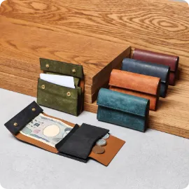 アンブレ 三つ折り財布