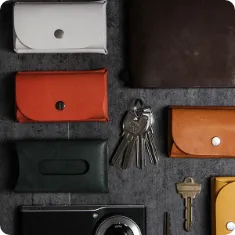 カードも入るキーケース