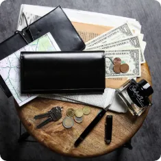 バフィング 長財布