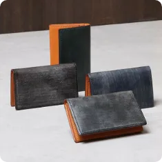 ブライドル切目 名刺入れ