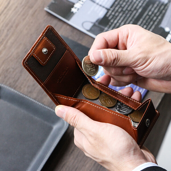 ティートアロンソ イタリアンレザー 極薄・薄い・軽い コインケース