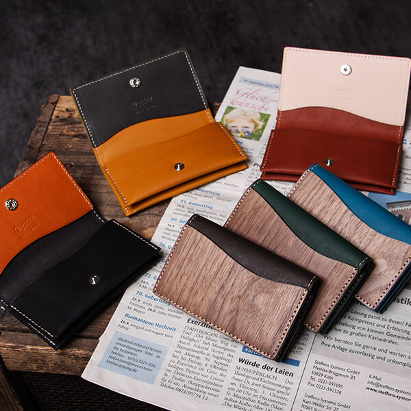 ヴァーコ リアル ウッド 名刺入れ カードケース