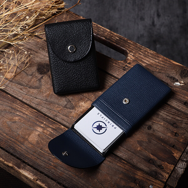 カワイレザーワーク フレンチゴート名刺入れ