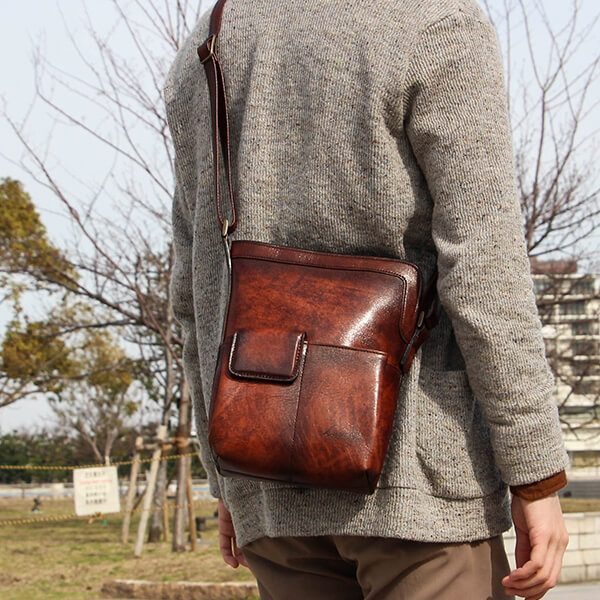 ラガード G-3 ジースリー シャドー仕上げバケツ型ショルダーバッグ