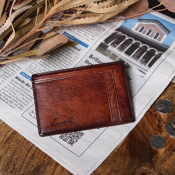 ラガード G-3 ジースリー シャドー仕上げ 小銭入れ付きパスケース