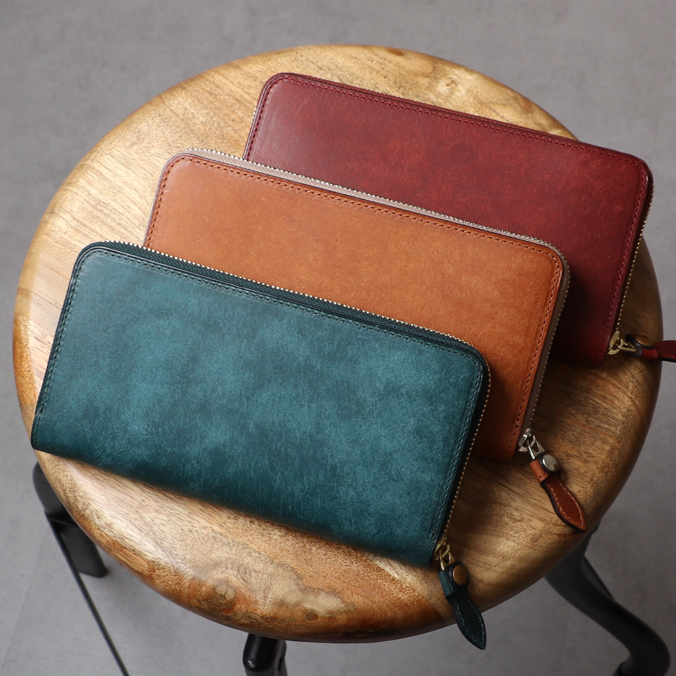 フラソリティ ラウンド札入れ 財布