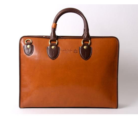 コンプレックスガーデン 如浄 2way三方ファスナーバケッタレザーブリーフケース