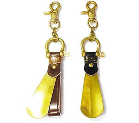 レヴェル SHOEHORN KEY CHAIN CORDOVAN RVL-R03SP 靴べら