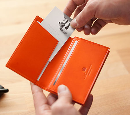 ムネカワの名刺入れ Through スルー