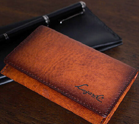 ラガードの名刺入れ G-3 シャドー仕上げ薄型名刺入れ