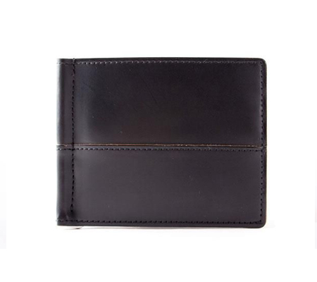 コンプレックスガーデン 枯淡 マネークリップ付ガラス加工レザー札ばさみ