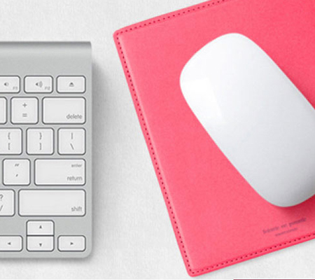 スリップオンのマウスパッド ノワール マウスパッド