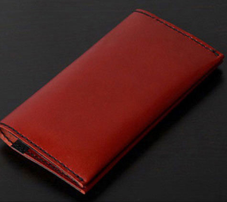 カクラの通帳＆パスポートケース urushi レッド
