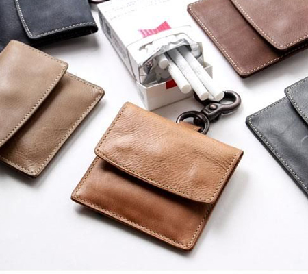 コルボ Curious レザー携帯灰皿