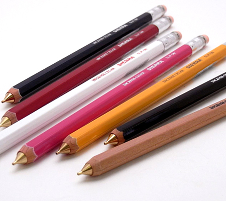 スリップオン   木軸シャープペンL