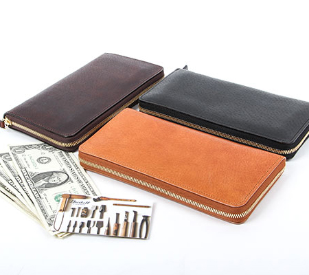 デシベルの財布 ラウンドファスナー財布（ロング）