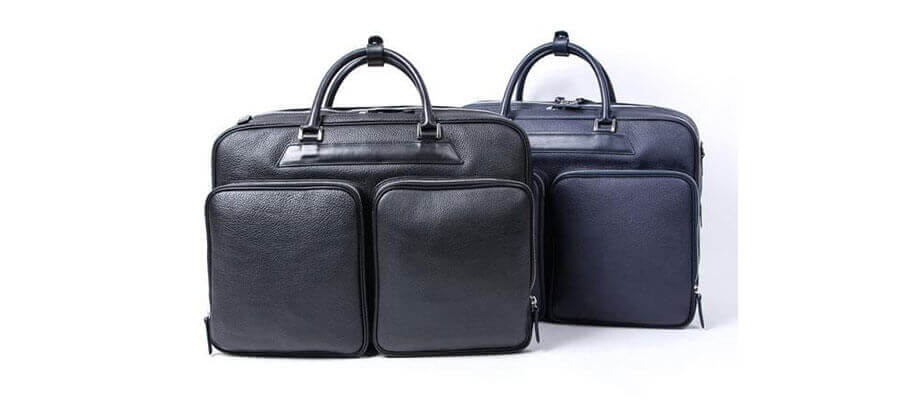 チマブエのブリーフケース アデル 2室タイプ