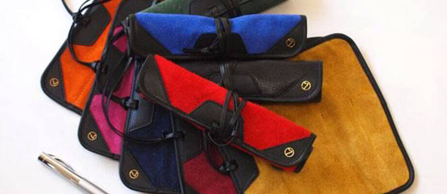 クギリ ロールペンケースmini ベロア